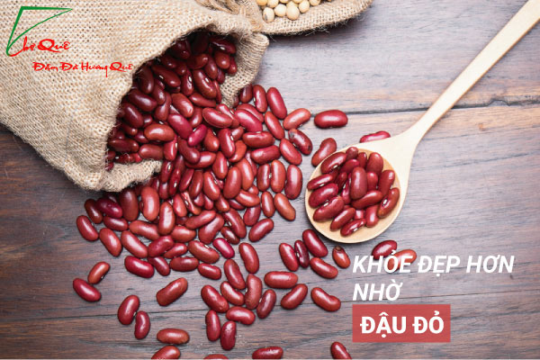 KHỎE ĐẸP HƠN NHỜ ĐẬU ĐỎ